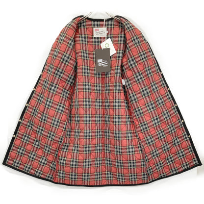 TRADITIONAL WEATHERWEAR トラディショナルウェザーウェア 【NOLLEY'S別注】ﾌﾞﾗｯｸ ARKLEY LONG ｷﾙﾃｨﾝｸﾞﾛﾝｸﾞｺｰﾄ ジャケット 34