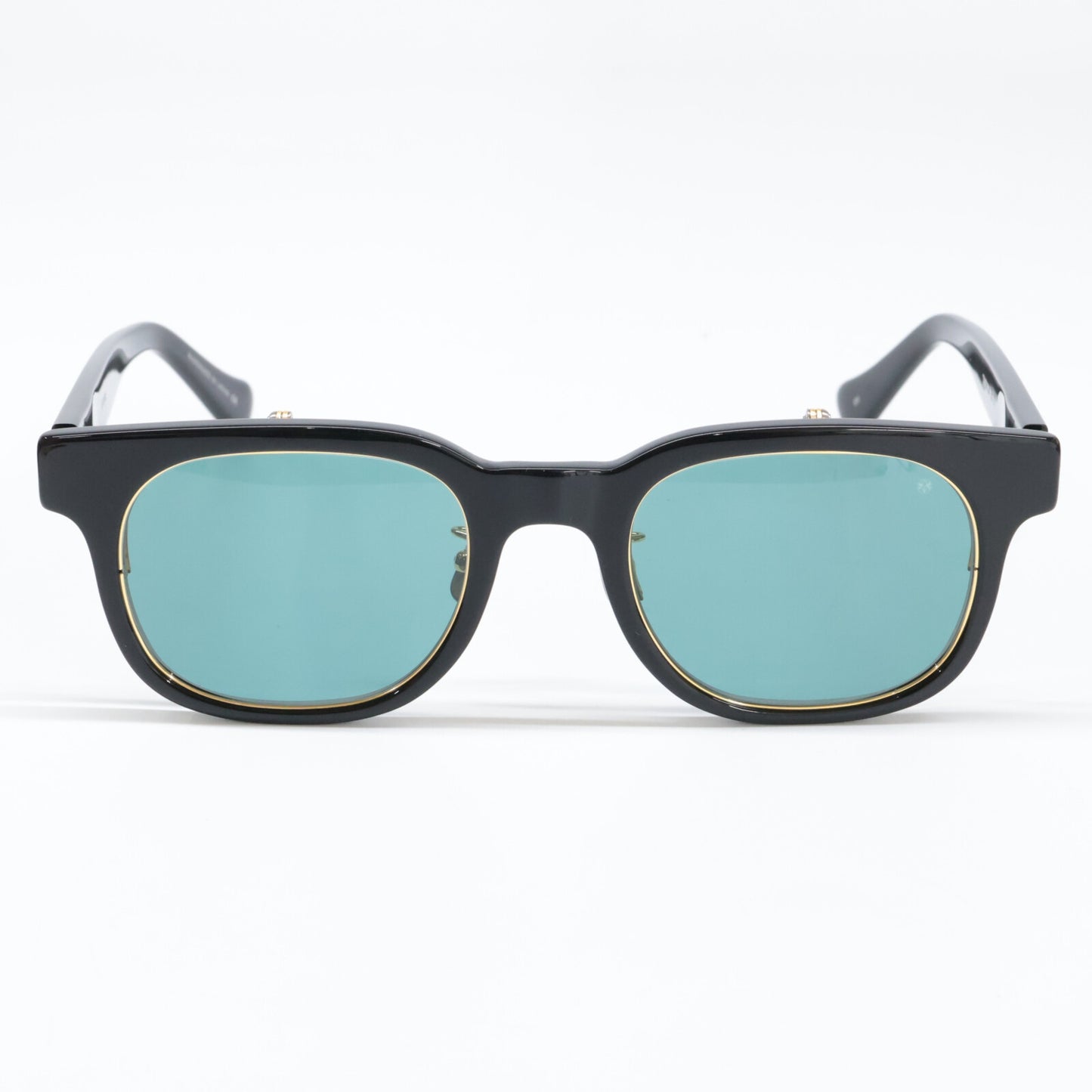 ayame アヤメ 【美品】TANK PRO BK タンクプロ 跳ね上げ式 ウェリントンシェイプ サングラス 50□22