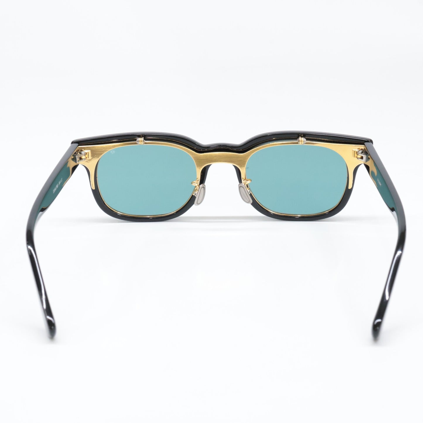 ayame アヤメ 【美品】TANK PRO BK タンクプロ 跳ね上げ式 ウェリントンシェイプ サングラス 50□22