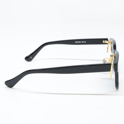 ayame アヤメ 【美品】TANK PRO BK タンクプロ 跳ね上げ式 ウェリントンシェイプ サングラス 50□22