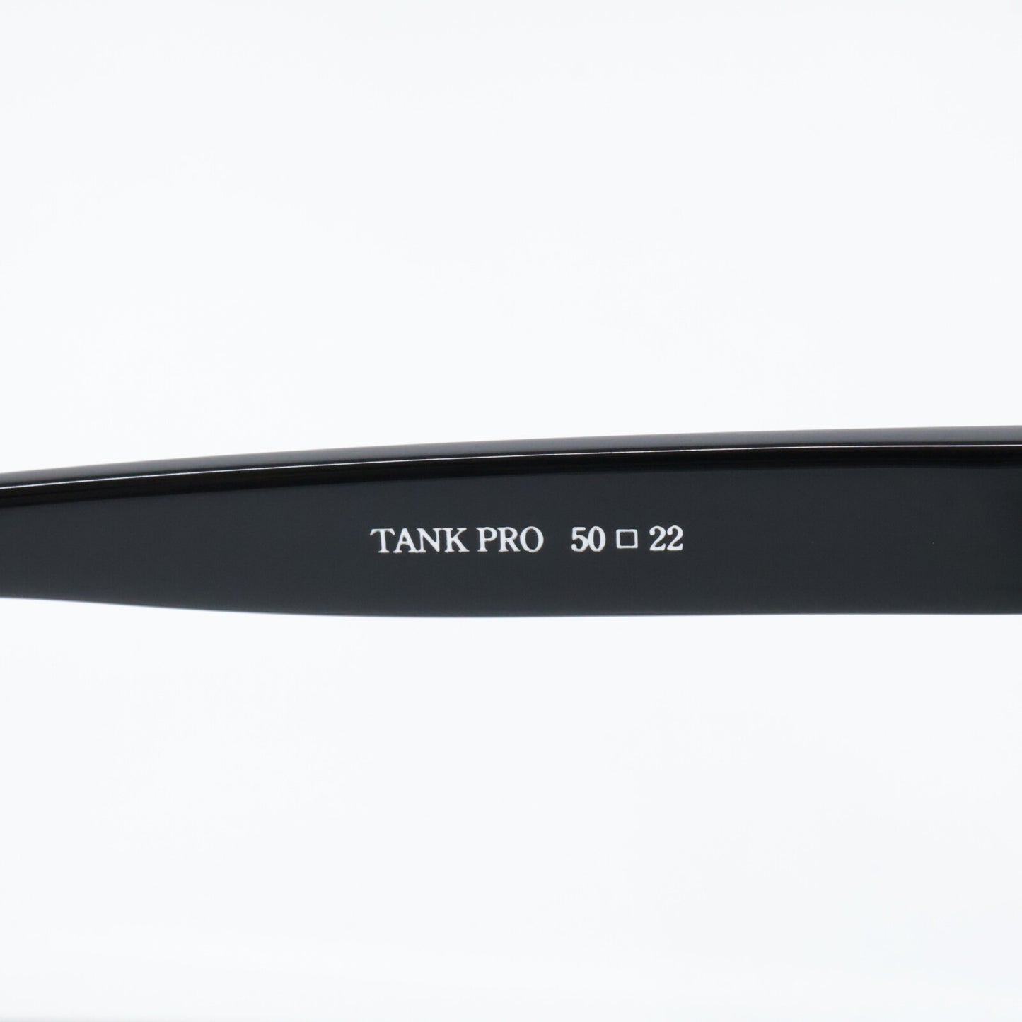 ayame アヤメ 【美品】TANK PRO BK タンクプロ 跳ね上げ式 ウェリントンシェイプ サングラス 50□22