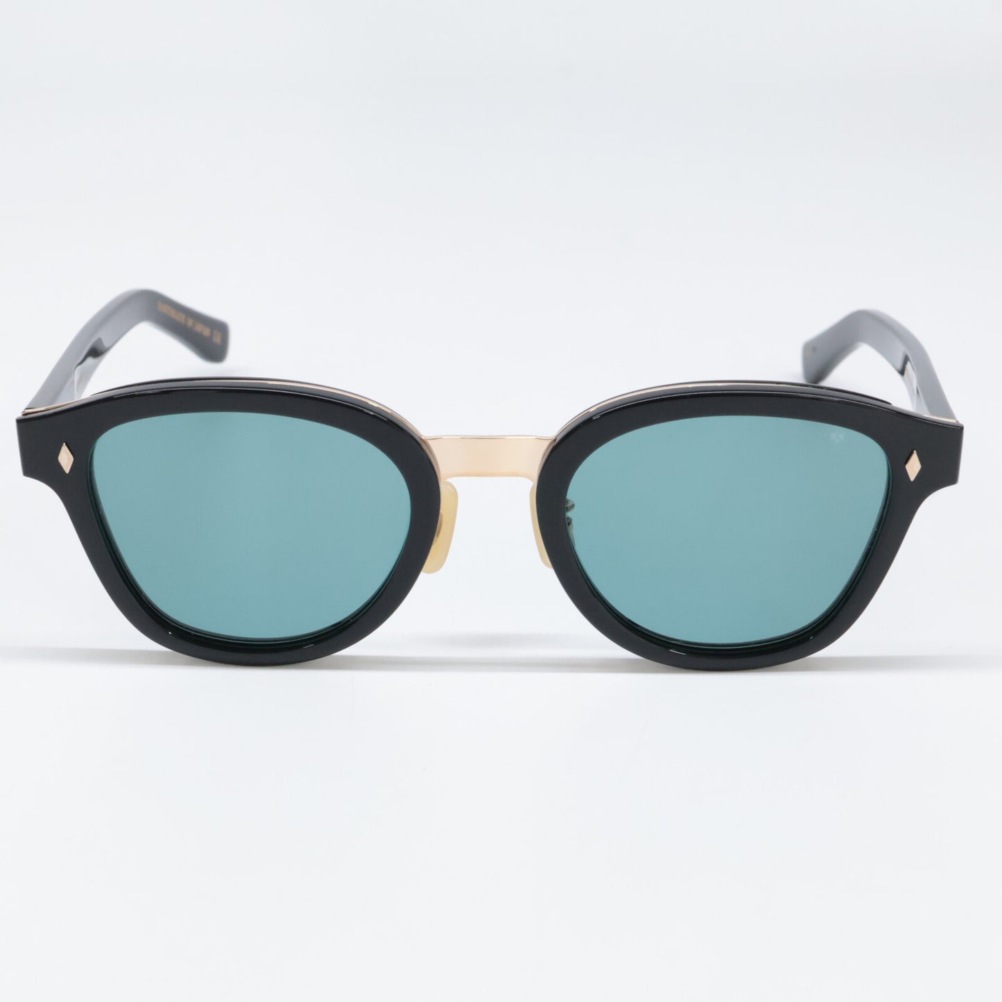 ayame アヤメ 【美品】NEWOLD EX BK ニューオールドイーエックス コンビ ボスリントンシェイプ サングラス 49□21