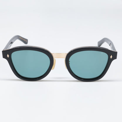 ayame アヤメ 【美品】NEWOLD EX BK ニューオールドイーエックス コンビ ボスリントンシェイプ サングラス 49□21