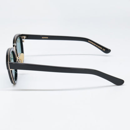 ayame アヤメ 【美品】NEWOLD EX BK ニューオールドイーエックス コンビ ボスリントンシェイプ サングラス 49□21