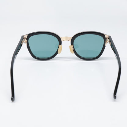 ayame アヤメ 【美品】NEWOLD EX BK ニューオールドイーエックス コンビ ボスリントンシェイプ サングラス 49□21