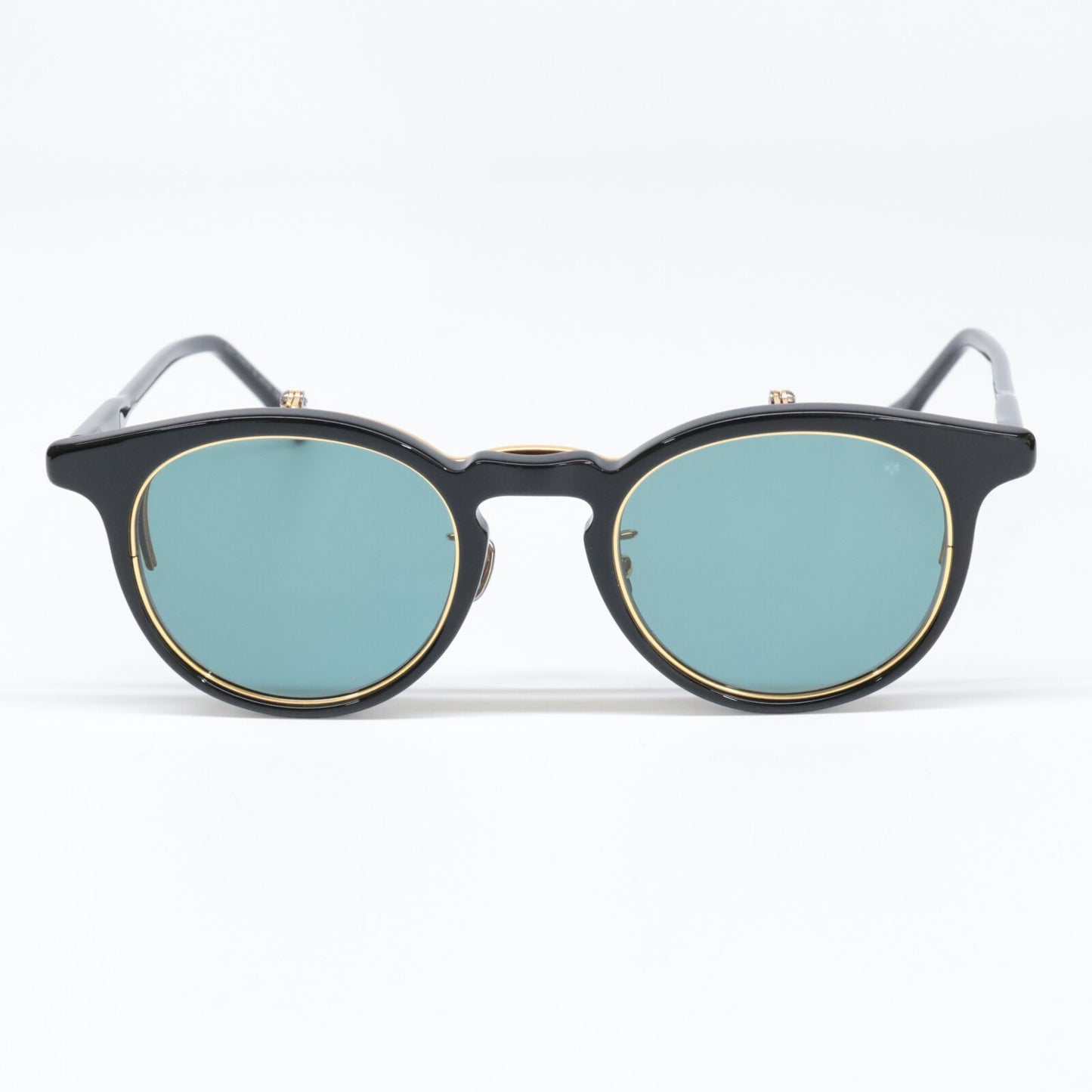 ayame アヤメ 【美品】BOSTON PRO BK ボストンプロ 跳ね上げ式 ボストンシェイプ サングラス 47□21