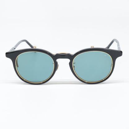 ayame アヤメ 【美品】BOSTON PRO BK ボストンプロ 跳ね上げ式 ボストンシェイプ サングラス 47□21