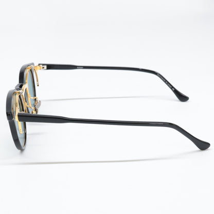 ayame アヤメ 【美品】BOSTON PRO BK ボストンプロ 跳ね上げ式 ボストンシェイプ サングラス 47□21