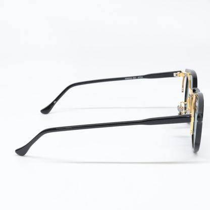 ayame アヤメ 【美品】BOSTON PRO BK ボストンプロ 跳ね上げ式 ボストンシェイプ サングラス 47□21