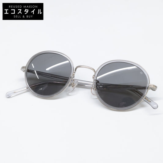 ayame アヤメ 【美品】FOCUS LGY フォーカス テクニカルボストン サングラス 46□23