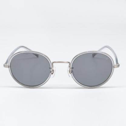 ayame アヤメ 【美品】FOCUS LGY フォーカス テクニカルボストン サングラス 46□23