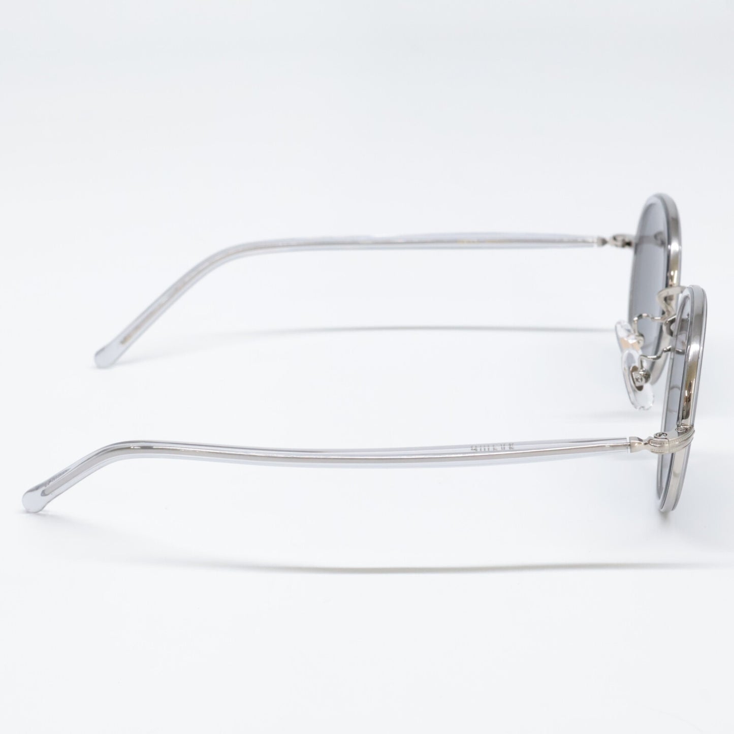 ayame アヤメ 【美品】FOCUS LGY フォーカス テクニカルボストン サングラス 46□23