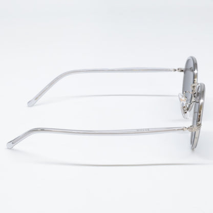 ayame アヤメ 【美品】FOCUS LGY フォーカス テクニカルボストン サングラス 46□23