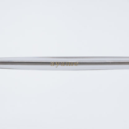 ayame アヤメ 【美品】FOCUS LGY フォーカス テクニカルボストン サングラス 46□23