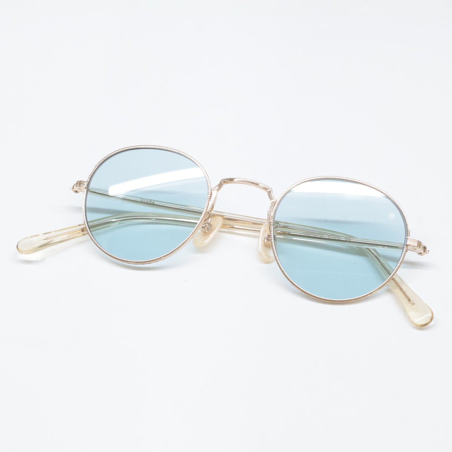 ayame アヤメ 【美品】OLDSTAR GO オールドスター ボストンシェイプ サングラス 46□23