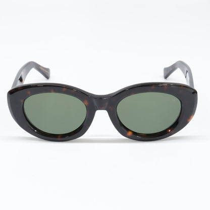 ayame アヤメ 【美品】LAYS DHV レイズ オーバルシェイプ テレビジョンカット サングラス 51□22