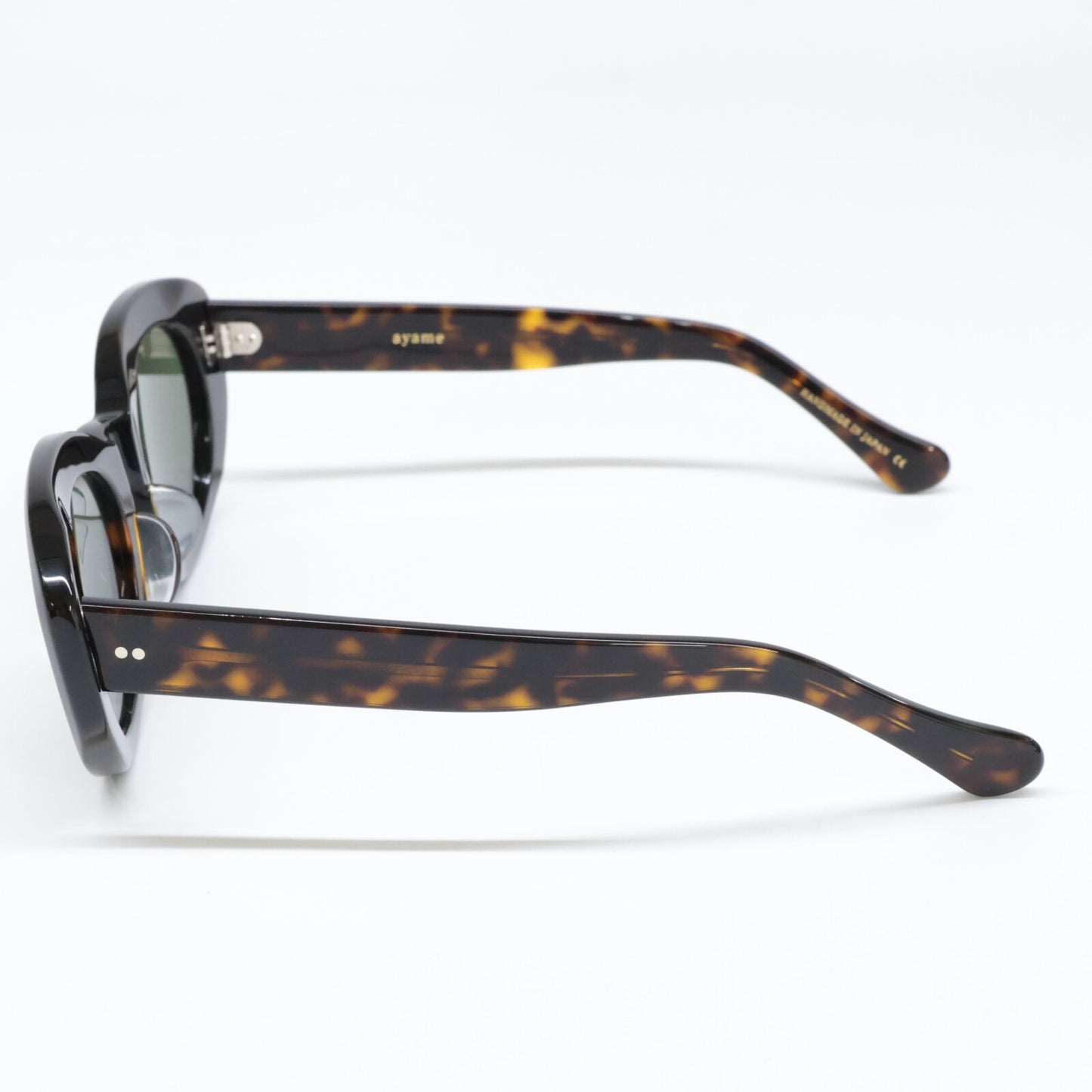 ayame アヤメ 【美品】LAYS DHV レイズ オーバルシェイプ テレビジョンカット サングラス 51□22