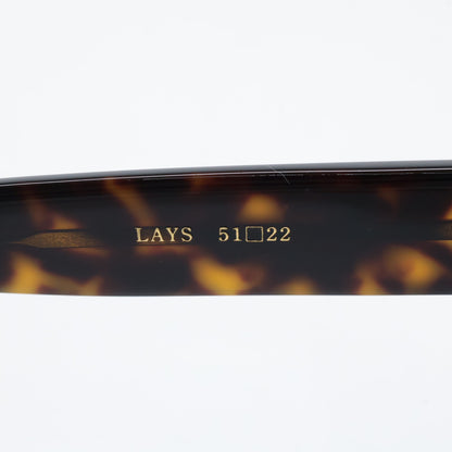 ayame アヤメ 【美品】LAYS DHV レイズ オーバルシェイプ テレビジョンカット サングラス 51□22
