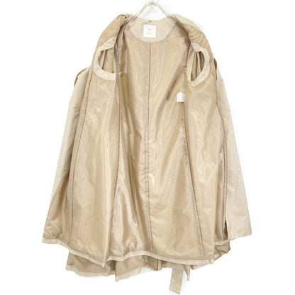 AMACA アマカ ﾍﾞｰｼﾞｭ ﾛﾝｸﾞｼﾞﾚｲﾝﾅｰ3WAYｺｰﾄ コート 40