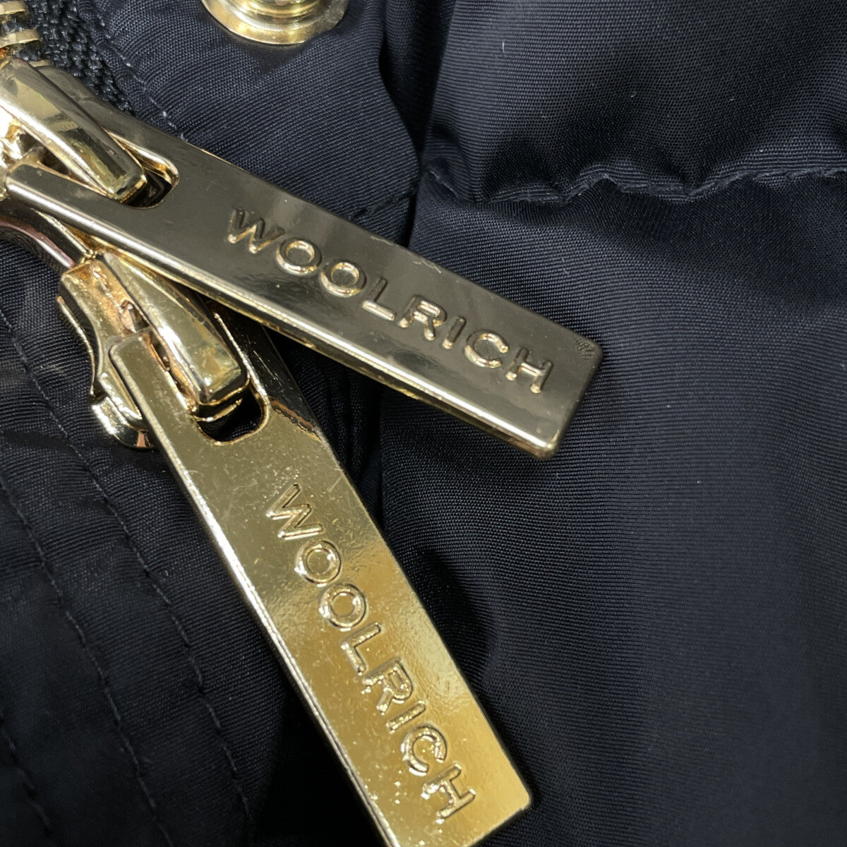 WOOLRICH ウールリッチ WWOU0514 ﾌﾞﾗｯｸ ALSEA PUFFY PARKA/ｱﾙｾｱ ﾊﾟﾌｨｰﾊﾟｰｶｰ コート XS