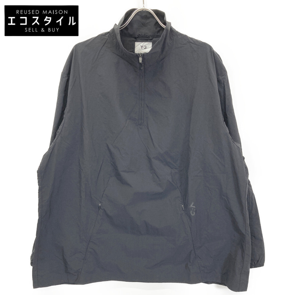 Y-3 ワイスリー HH8908 ﾌﾞﾗｯｸ ﾅｲﾛﾝ M CLASSIC LIGHT SHELL RUNNING H-Z TOP トップス 2ＸＬ