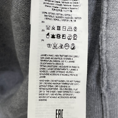 STONE ISLAND ストーンアイランド 6415562B2 ｸﾞﾚｰ ｺｯﾄﾝ ｺﾝﾊﾟｽﾊﾟｯﾁ ｼﾞｯﾌﾟｱｯﾌﾟﾆｯﾄｶｰﾃﾞｨｶﾞﾝ トップス M