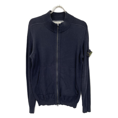 STONE ISLAND ストーンアイランド 6415562B2 ﾈｲﾋﾞｰ ｺｯﾄﾝ ｺﾝﾊﾟｽﾊﾟｯﾁ ｼﾞｯﾌﾟｱｯﾌﾟﾆｯﾄｶｰﾃﾞｨｶﾞﾝ ジャケット M