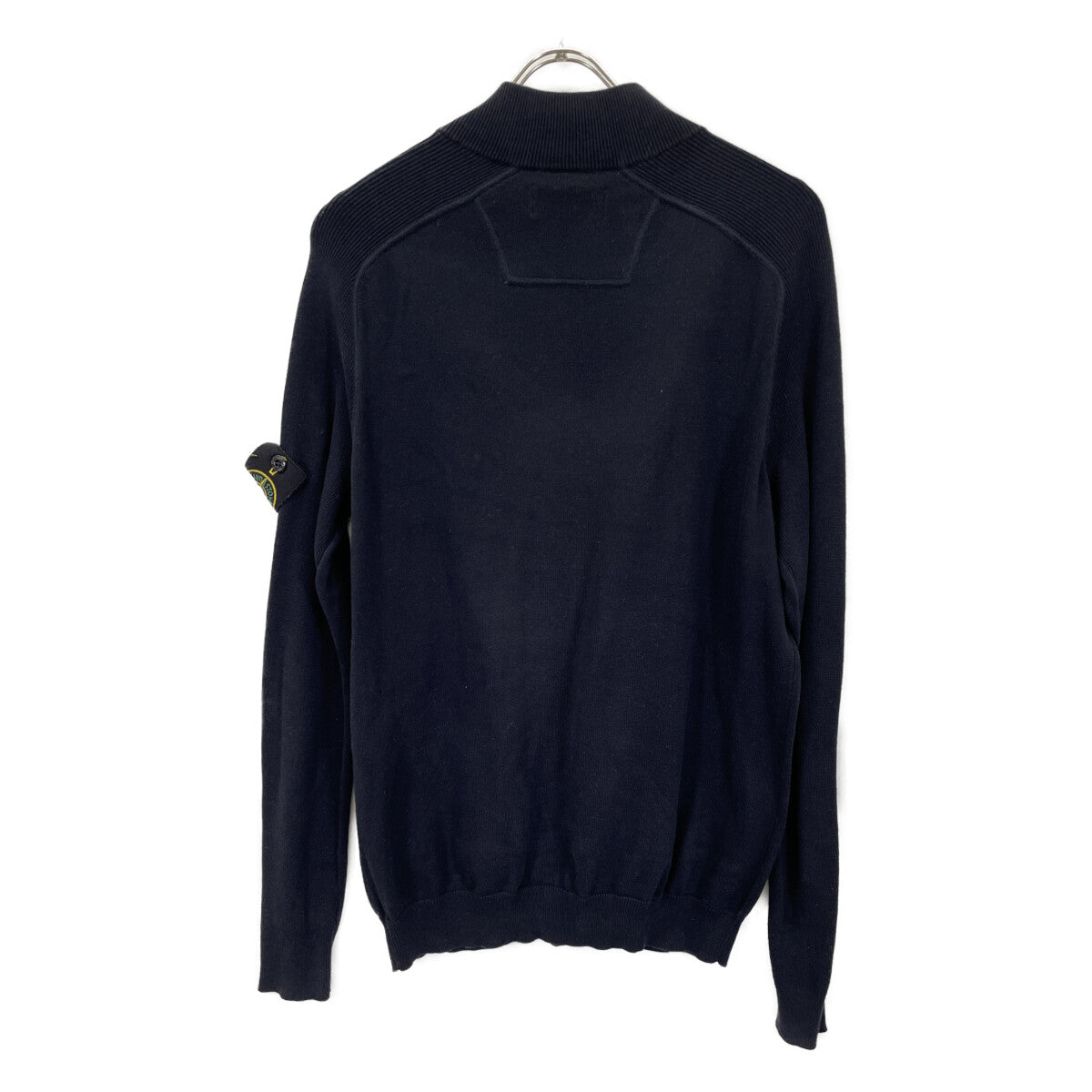 STONE ISLAND ストーンアイランド 6415562B2 ﾈｲﾋﾞｰ ｺｯﾄﾝ ｺﾝﾊﾟｽﾊﾟｯﾁ ｼﾞｯﾌﾟｱｯﾌﾟﾆｯﾄｶｰﾃﾞｨｶﾞﾝ ジャケット M