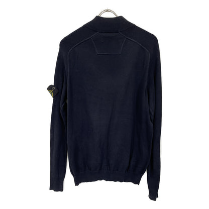 STONE ISLAND ストーンアイランド 6415562B2 ﾈｲﾋﾞｰ ｺｯﾄﾝ ｺﾝﾊﾟｽﾊﾟｯﾁ ｼﾞｯﾌﾟｱｯﾌﾟﾆｯﾄｶｰﾃﾞｨｶﾞﾝ ジャケット M