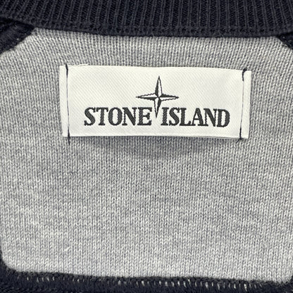 STONE ISLAND ストーンアイランド 6415562B2 ﾈｲﾋﾞｰ ｺｯﾄﾝ ｺﾝﾊﾟｽﾊﾟｯﾁ ｼﾞｯﾌﾟｱｯﾌﾟﾆｯﾄｶｰﾃﾞｨｶﾞﾝ ジャケット M