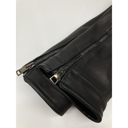 TAGLIATORE タリアトーレ DDI19-01 STONE ﾌﾞﾗｯｸ ﾗﾑﾚｻﾞｰ ｷﾙﾄﾗｲﾆﾝｸﾞ ｼﾝｸﾞﾙﾗｲﾀﾞｰｽｼﾞｬｹｯﾄ ジャケット 48