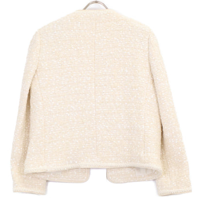 THIRD MAGAZINE サードマガジン 美品【mikomoriｺﾗﾎﾞ】A0823FJ ファンシーツイードジャケット ジャケット 9