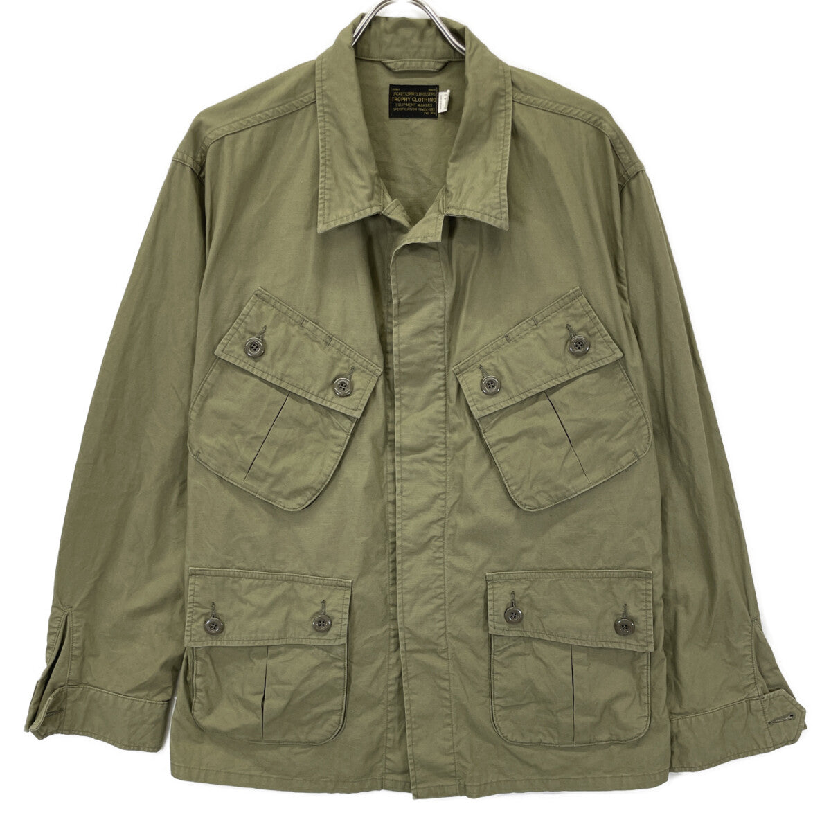 TROPHY CLOTHING トロフィークロージング 24SS ｶｰｷ ｼﾞｬﾝｸﾞﾙﾌｧﾃｨｰｸﾞｼﾞｬｹｯﾄ ジャケット 42