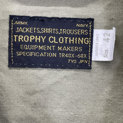 TROPHY CLOTHING トロフィークロージング 24SS ｶｰｷ ｼﾞｬﾝｸﾞﾙﾌｧﾃｨｰｸﾞｼﾞｬｹｯﾄ ジャケット 42
