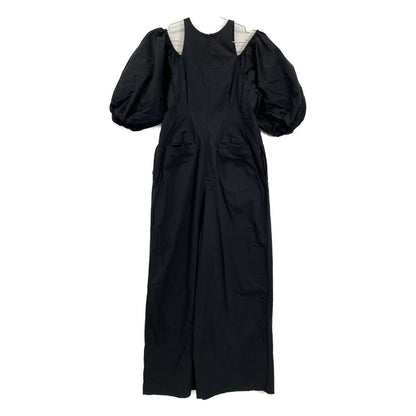 CLANE クラネ 17112-5292 24AW ﾌﾞﾗｯｸ OLUME PUFF SHOULDER ALL IN ONE ｵｰﾙｲﾝﾜﾝ オーバーオール オールインワン 1