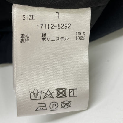 CLANE クラネ 17112-5292 24AW ﾌﾞﾗｯｸ OLUME PUFF SHOULDER ALL IN ONE ｵｰﾙｲﾝﾜﾝ オーバーオール オールインワン 1