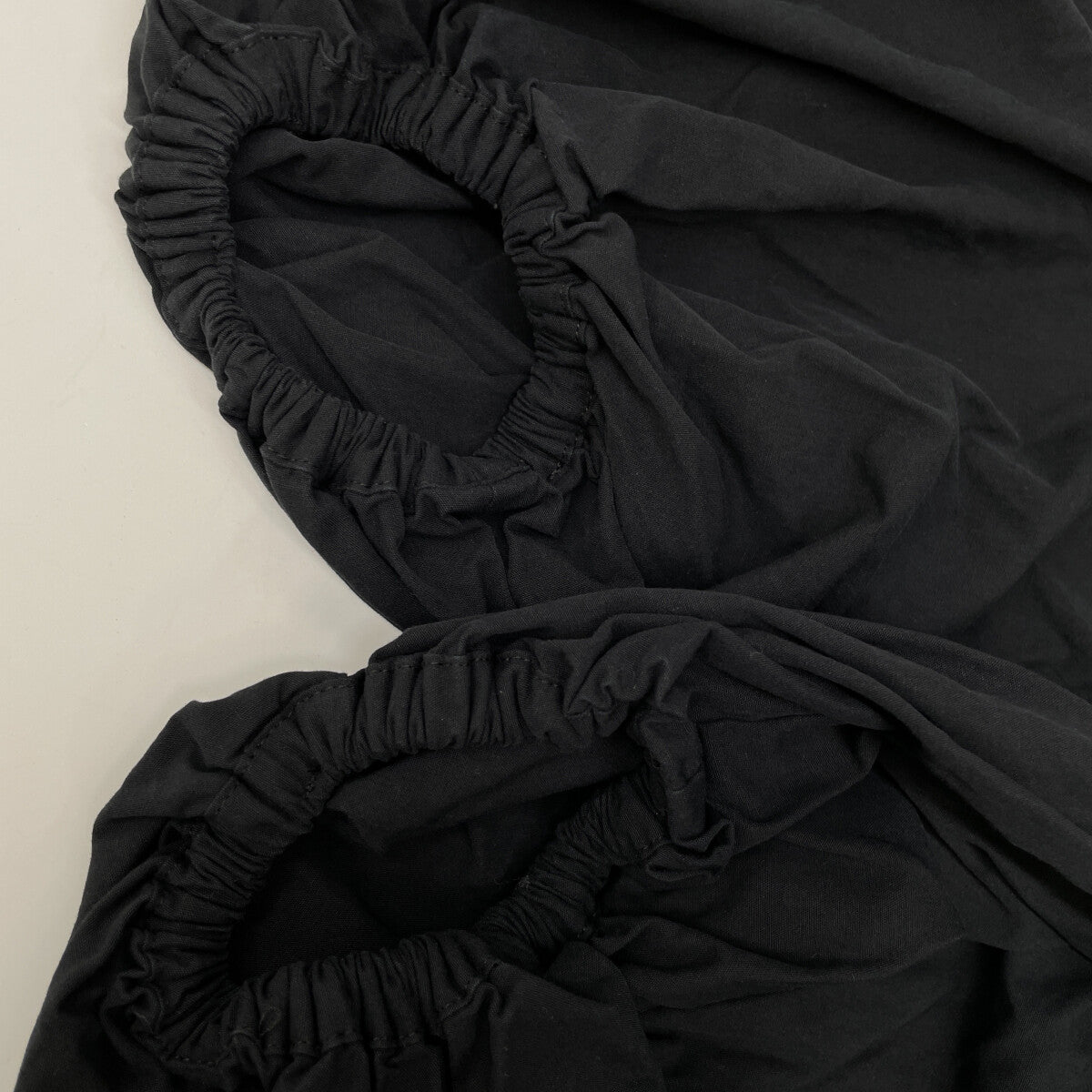 CLANE クラネ 17112-5292 24AW ﾌﾞﾗｯｸ OLUME PUFF SHOULDER ALL IN ONE ｵｰﾙｲﾝﾜﾝ オーバーオール オールインワン 1