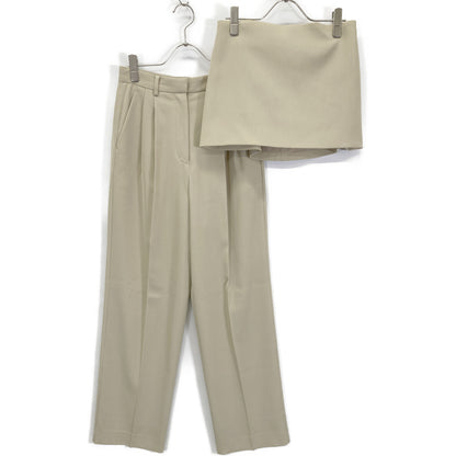 CLANE クラネ 16110-7192 24SS 2WAYビスチェ付きパンツ ボトムス 1