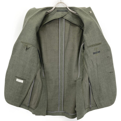 TAGLIATORE タリアトーレ ｶｰｷ ﾘﾈﾝｺｯﾄﾝ MONTECARLO/ﾓﾝﾃｶﾙﾛ 2Bｼﾞｬｹｯﾄ ジャケット 42