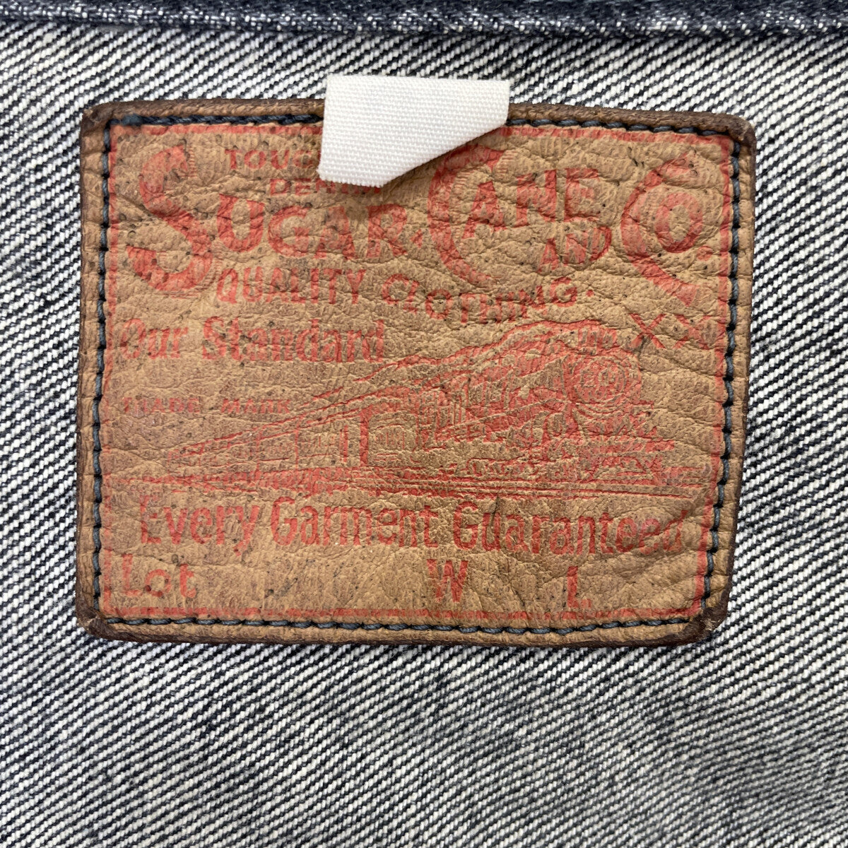 SUGAR CANE シュガーケーン ﾌﾞﾗｯｸ 14.25oz 1953ﾓﾃﾞﾙ 2ndﾀｲﾌﾟ ﾌﾞﾗｯｸﾃﾞﾆﾑ ｼﾞｬｹｯﾄ ジャケット 40