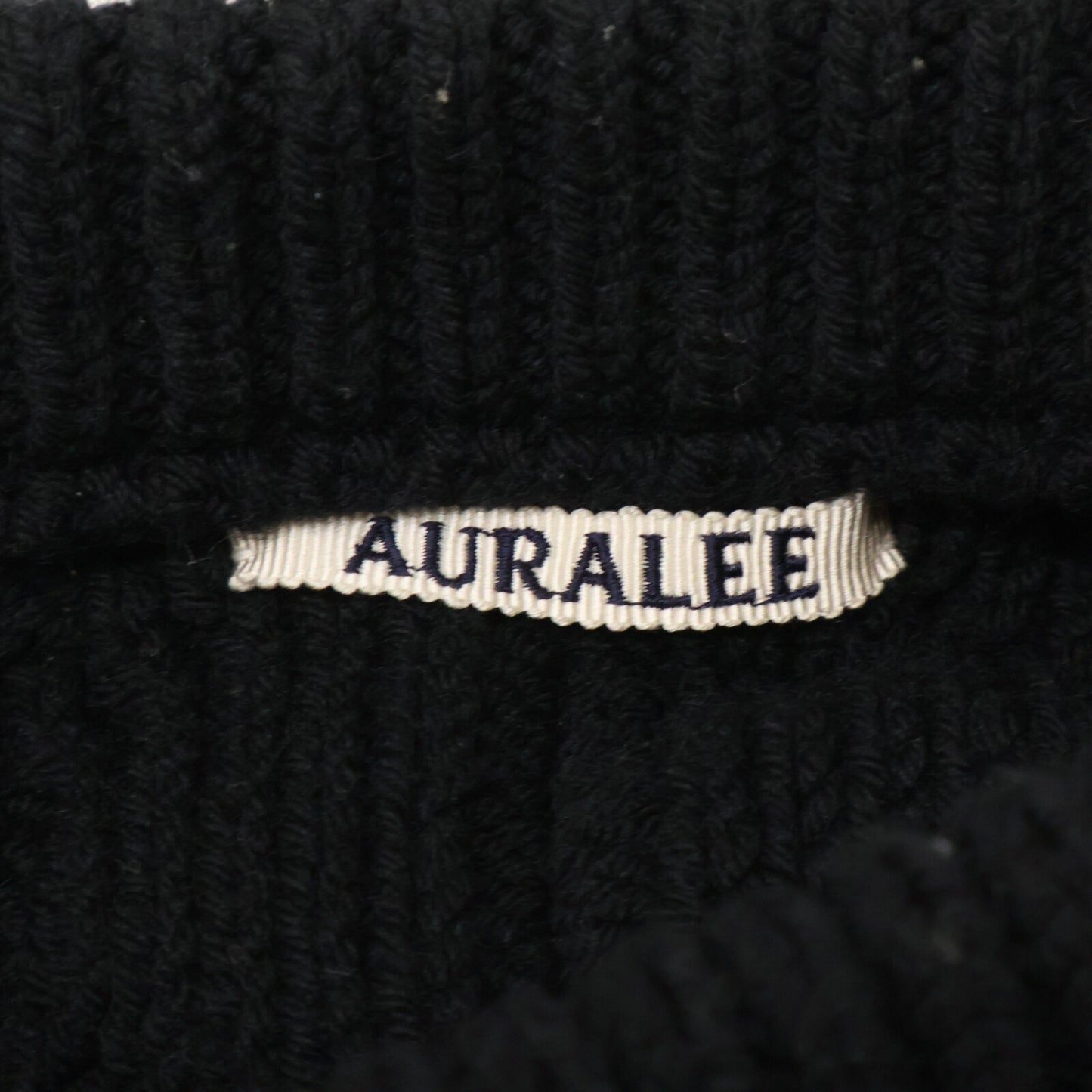 AURALEE オーラリー A9AP01FM HARD TWIST MERINO ARAN KNIT P/O ハードツイスト メリノ アラン ニットセーター/ トップス 4