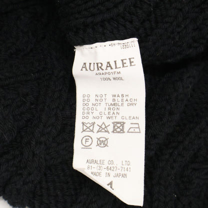 AURALEE オーラリー A9AP01FM HARD TWIST MERINO ARAN KNIT P/O ハードツイスト メリノ アラン ニットセーター/ トップス 4