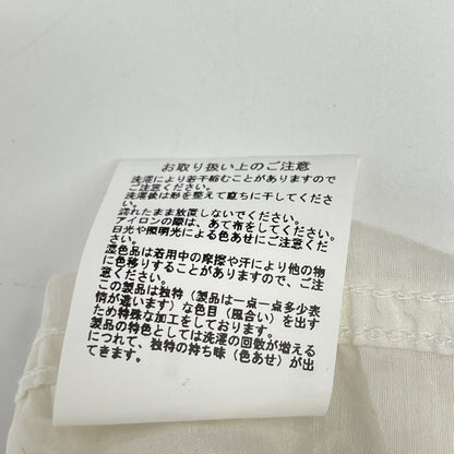 barbell object バーベルオブジェクト bo-24s-s01 24SS ﾎﾜｲﾄ ﾛｰﾝｼﾙｸﾌﾟﾙｵｰﾊﾞｰｼｬﾂ トップス 2