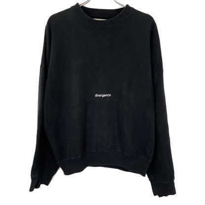 ssstein/stein シュタイン ST-040 ﾌﾞﾗｯｸ OVERSIZED SWEAT ﾌﾟﾙｵｰﾊﾞｰｽｳｪｯﾄ トップス S