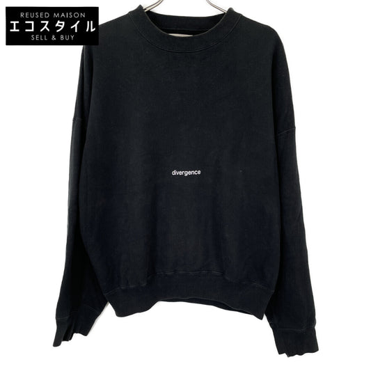 ssstein/stein シュタイン ST-040 ﾌﾞﾗｯｸ OVERSIZED SWEAT ﾌﾟﾙｵｰﾊﾞｰｽｳｪｯﾄ トップス S