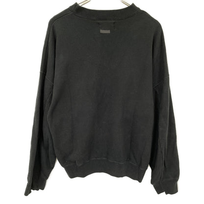 ssstein/stein シュタイン ST-040 ﾌﾞﾗｯｸ OVERSIZED SWEAT ﾌﾟﾙｵｰﾊﾞｰｽｳｪｯﾄ トップス S