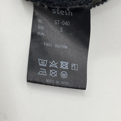 ssstein/stein シュタイン ST-040 ﾌﾞﾗｯｸ OVERSIZED SWEAT ﾌﾟﾙｵｰﾊﾞｰｽｳｪｯﾄ トップス S