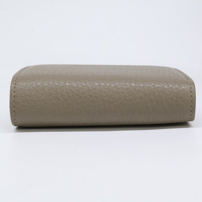 土屋鞄製作所 ツチヤカバン 【新品同様】CU2413GR クラルテ フリンジスモールウォレット 二つ折り財布（小銭入れあり）