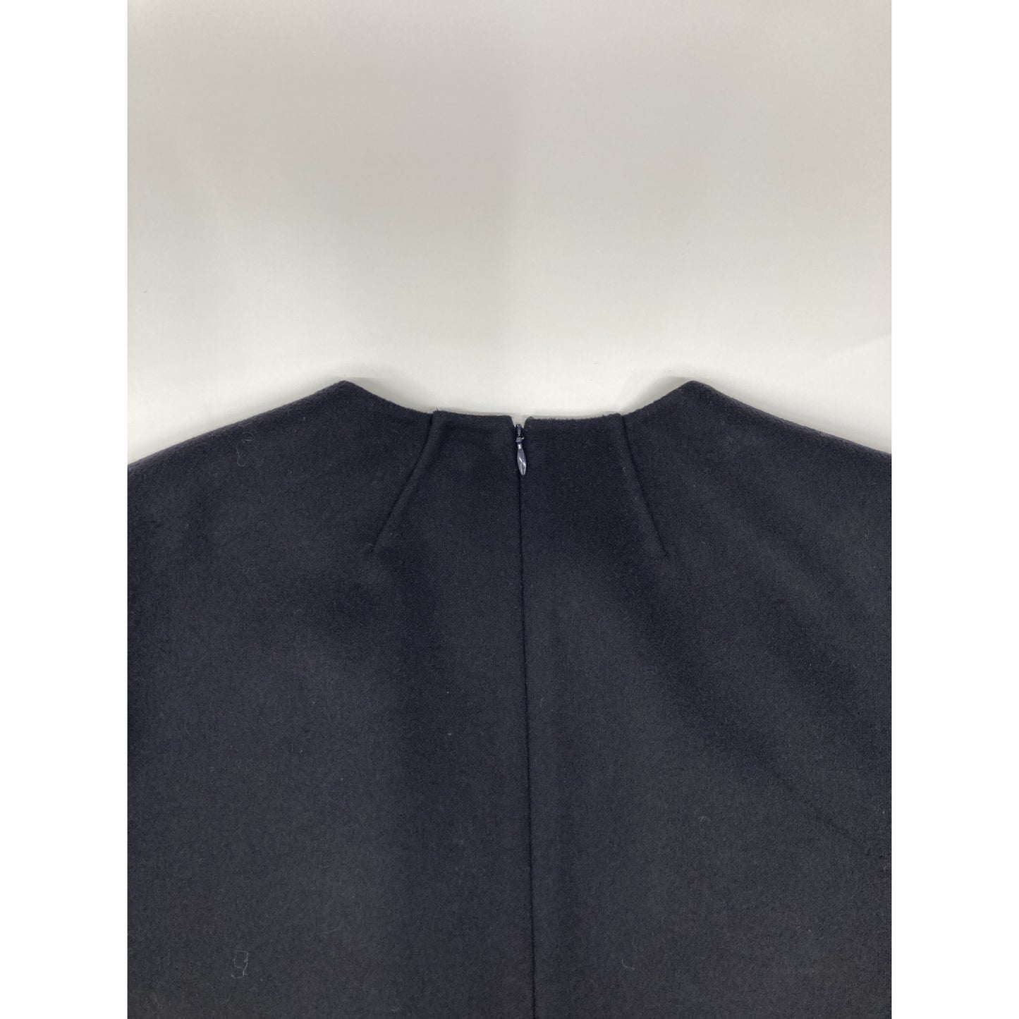 BLAMINK ブラミンク ﾌﾞﾗｯｸ ｳｰﾙ Vﾈｯｸ ﾛﾝｸﾞ ﾜﾝﾋﾟｰｽ ワンピース 38