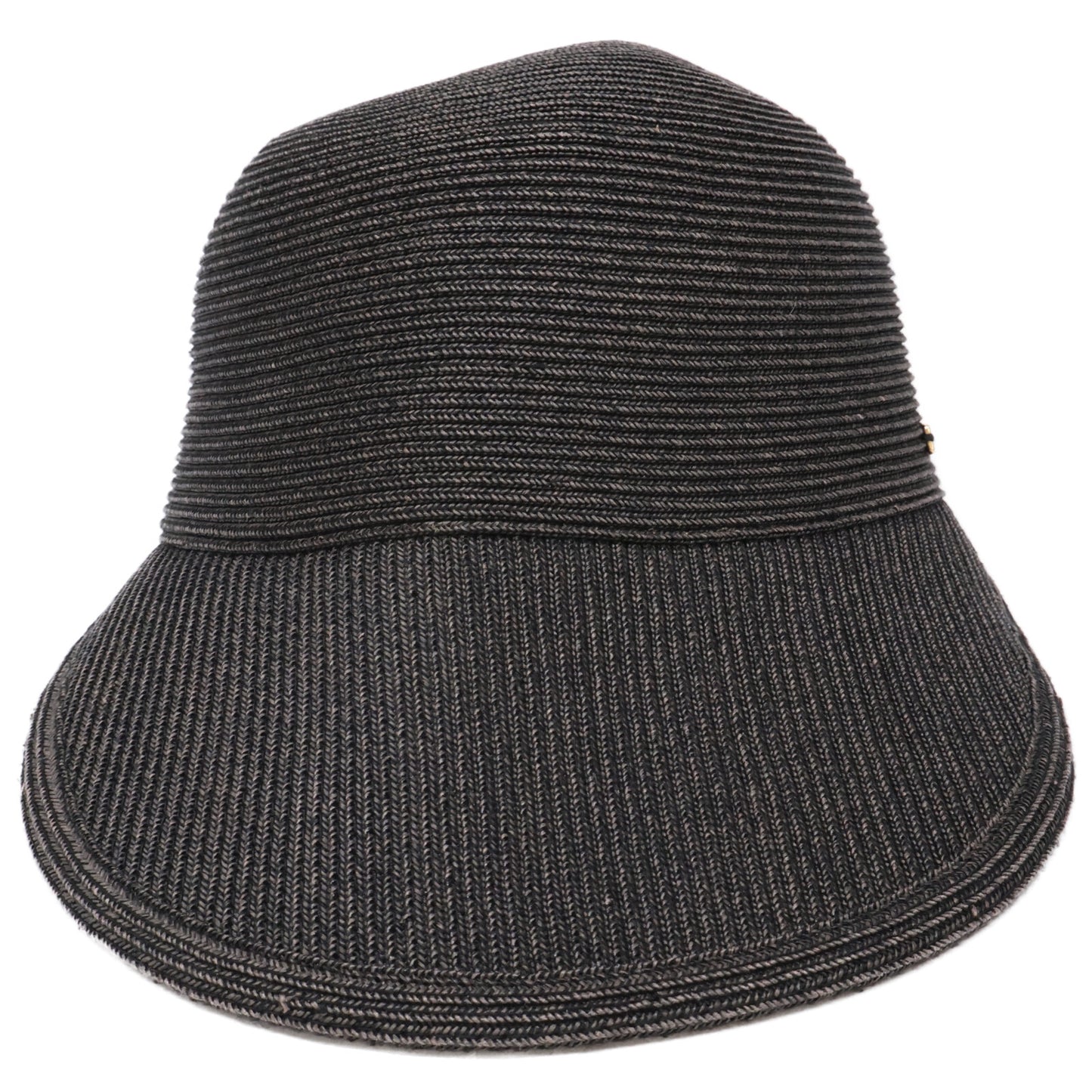 Athena New York アシーナニューヨーク 【美品】Janet Stripe ジャネット ストライプ ロゴプレート バックリボン キャップ 帽子